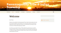 Desktop Screenshot of passamaquoddy.com